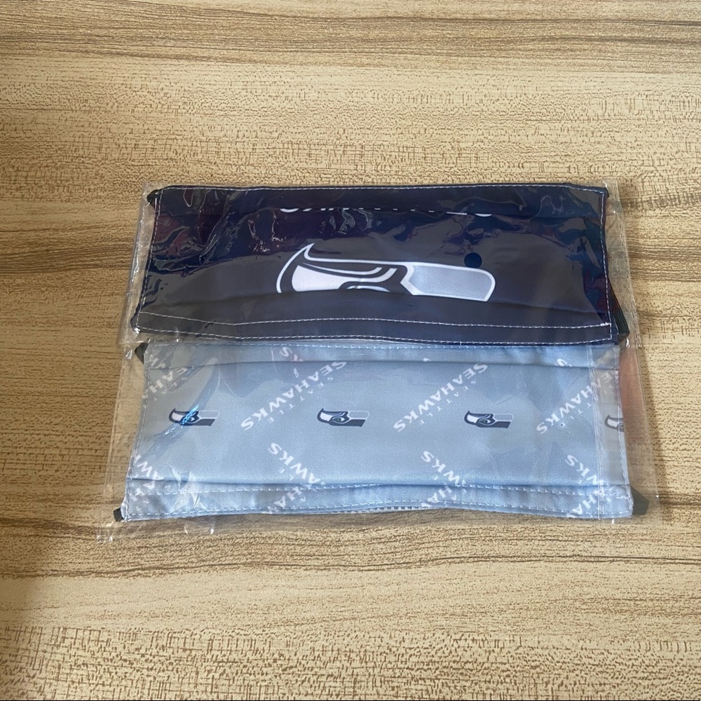 Seattle Seahawks face mask
